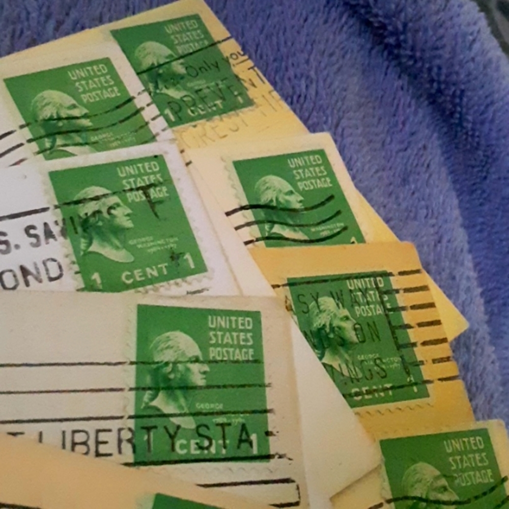 Rare! 1 cent George Washington stamp